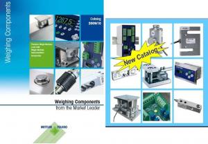 New Catalog with Weighing Components from Mettler Toledo Extensive range of weighing and electronics components