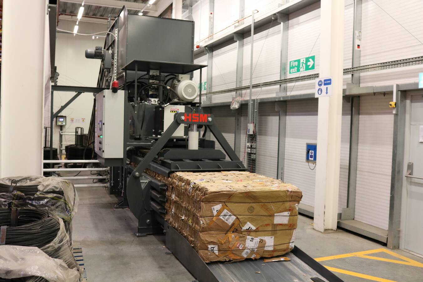 Recycling plays a crucial role at Sports Direct’s distribution centre 