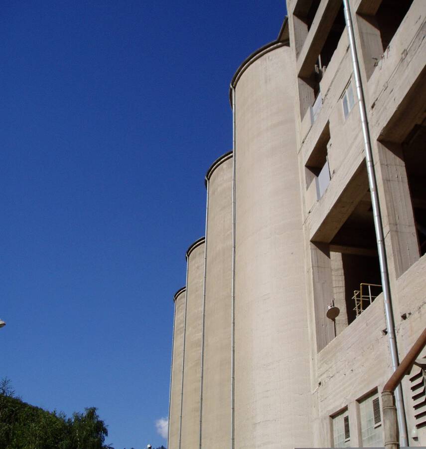 Large cement silos