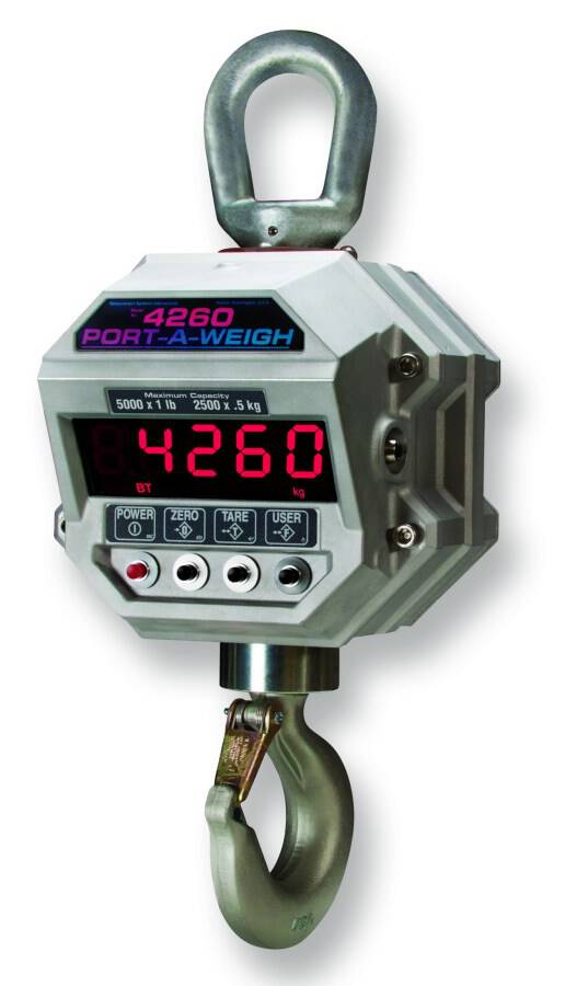 MSI-4260 Port-A-Weigh Crane Scale & MSI-4260 IS Intrinsically Safe Crane Scale