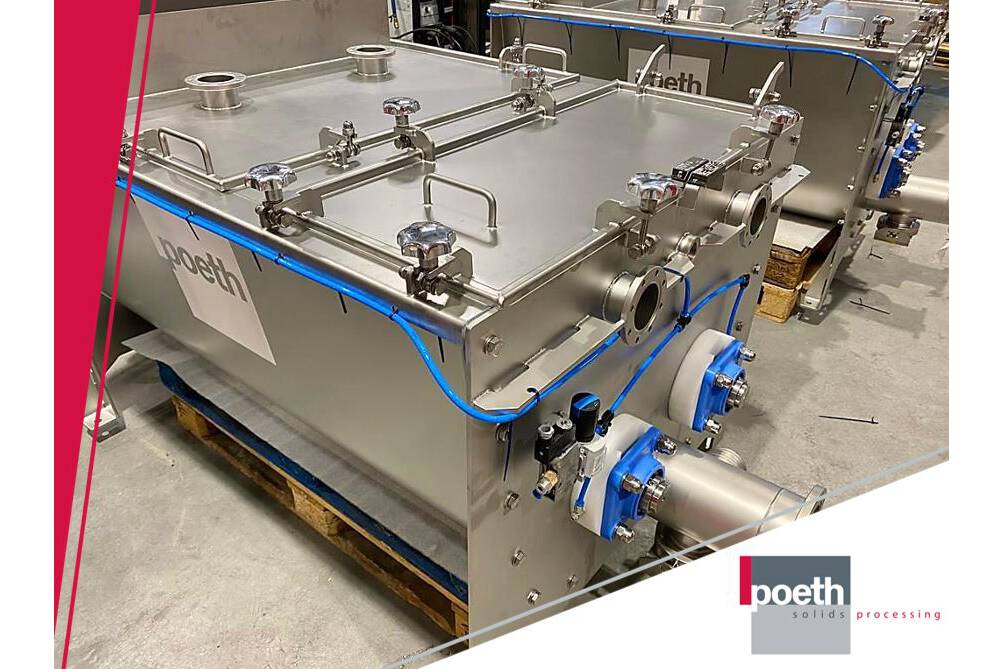 Poeth Double-shaft continuous mixer